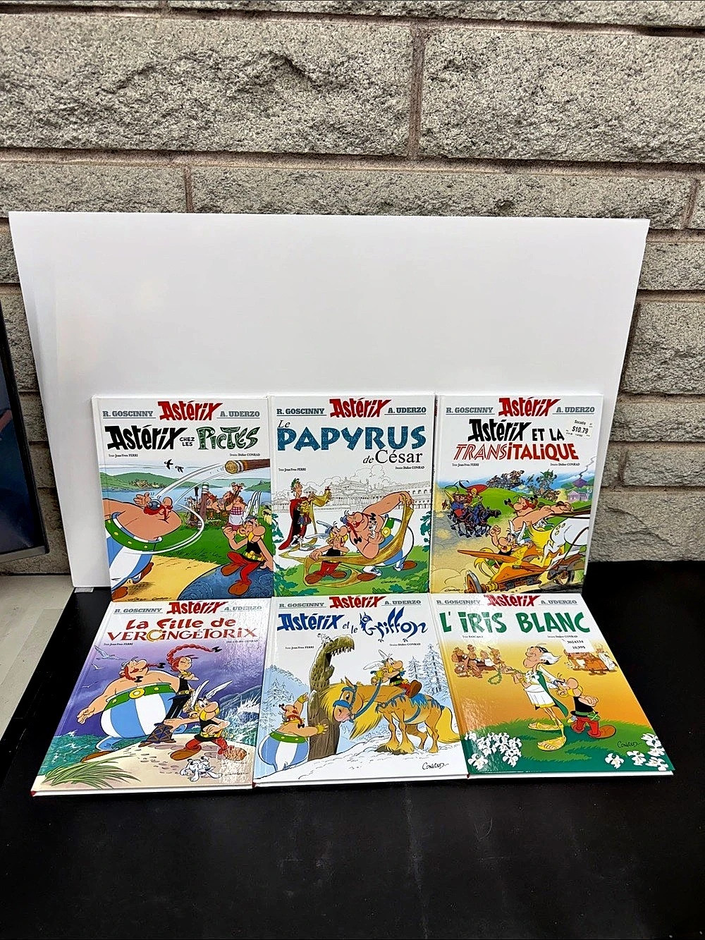 Astérix Lot of 6 French Hardcover Comics BD Volumes 35–40 Goscinny Uderzo
